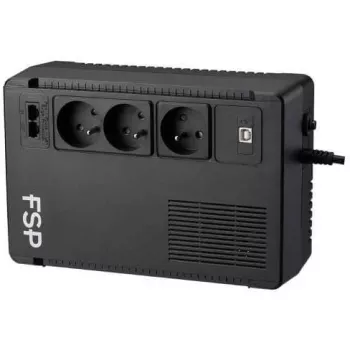 FSP ECO 800-GE line-interactive brezprekinitveno napajanje (UPS) 800VA 480W RJ11/RJ45 3x Schuko