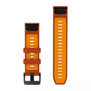 Garmin QuickFit 22 pašček za uro, silikon, Autumn Orange/Spark Orange