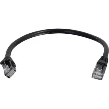 C2G 0,3m Cat6 Snagless UTP patch kabel, črn 83404