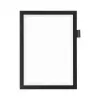 DURABLE DURAFRAME NOTE A4 magnetni informacijski okvir, črn 499301