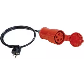 BENNING 16 A CEE vtičnica na Schuko vtič adapter kabel za preverjanje VDE 0701/0702 (044122)
