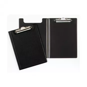 DURABLE mapa s sponko A5 črna z vzmetno sponko 2359-01