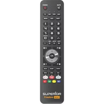 Superior Electronics Freedom univerzalni programabilni daljinski upravljalnik črn SUPTUB003