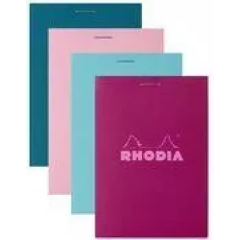 Rhodia št. 11 A7 zvezek s karo vzorcem, različne barve, 80 listov, paket 10 kosov 11295C