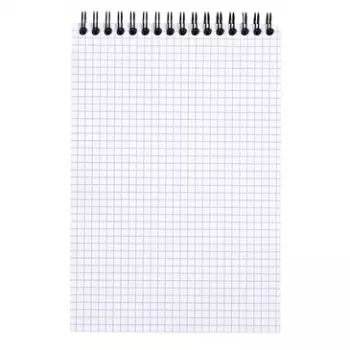 Rhodia št. 16 A5 spiralni zvezek s karo vzorcem, črn 165009C