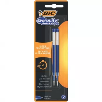 Vložek za gel svinčnik BIC Intensity Quick Dry S, moder, za Gelocity in Ecolutions Reaction 967378
