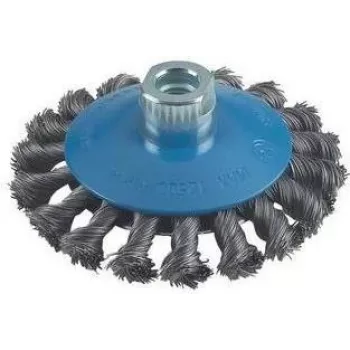Bosch stožčasta krtača, vozlasta žica, 100 mm, 0,5 mm, 12500 vrt/min, M14 2608622011