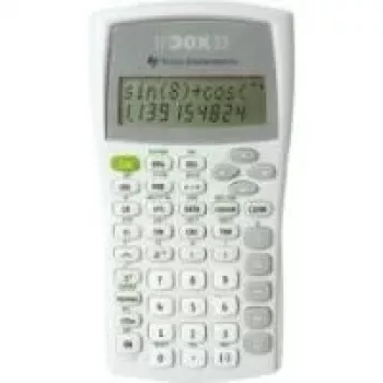 Texas Instruments TI-30X IIB znanstveni kalkulator, 2-vrstični LCD, na baterije, črn