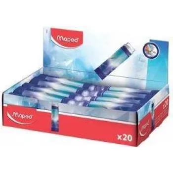 Maped ARCTIC plastična radirka, vrtljiva v stilu šminke, stojalo z 20 kosi 152027