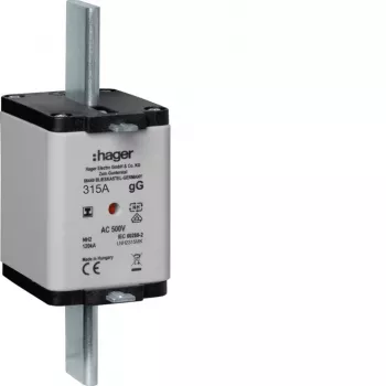 HAGER LNH2315MK NH varovalka 315A 500V gG velikost NH2