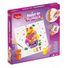 Maped Creativ set za slikanje po številkah Kawaii Food Sweet - 2 prednatisnjeni platni, 10 akrilnih barv, čopič, od 7 let 907088