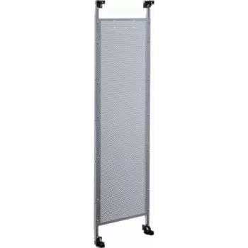 Hager UN41TN univerzalna razdelilna omara, vrata iz nerjavnega jekla, 600x250x52 mm