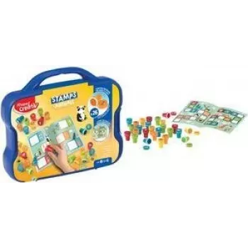 Maped Creativ set žigov z živalskimi motivi, samobarvni, 15 žigov, plastično etui 907090