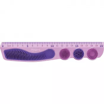 Maped KIDY learn CONCENTRATION prožno ravnilo 200 mm vijolično PET 277901