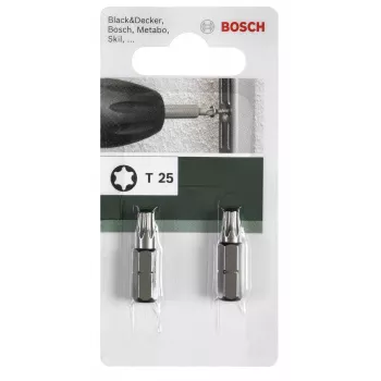 Bosch Torx nastavek T 8 C 6,3 2 kosa (2609255931)
