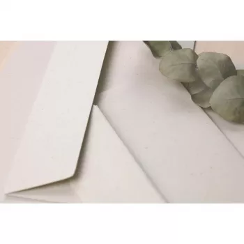 Clairefontaine Pollen Natura ovojnica iz recikliranega papirja, kvadratna, 165 x 165 mm, 120 g/m², posamezni kos 55019C