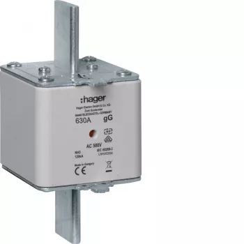 Hager LNH3630M NH3 gG varovalka, 630 A, 500 V AC