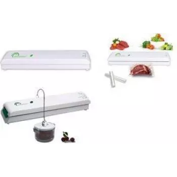Little Balance LB 8315 Happy Saver Eco 2-v-1 vakuumski aparat, bel