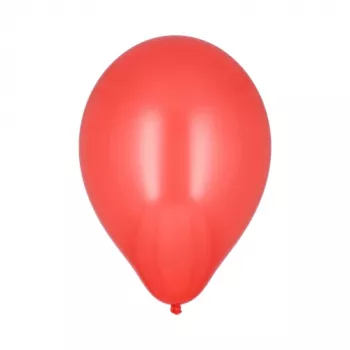 PAPSTAR rdeči baloni iz lateksa, premer 250 mm, 100 kosov, primerni za helij 18950