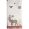 PAPSTAR božični prt X-Mas Deer, podoben blagu, Airlaid, 120 x 180 cm, 1 kos (37225)
