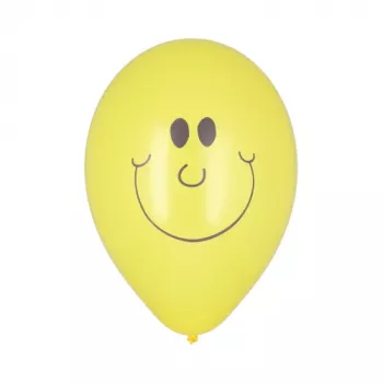 PAPSTAR Sunny rumeni balon iz lateksa, premer 250 mm, obseg 800 mm, 1 kos 19463