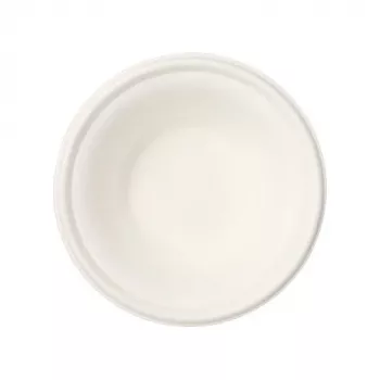 PAPSTAR skleda iz sladkornega trsa pure, okrogla, 380 ml, bela, kompostljiva, 1 kos 89758