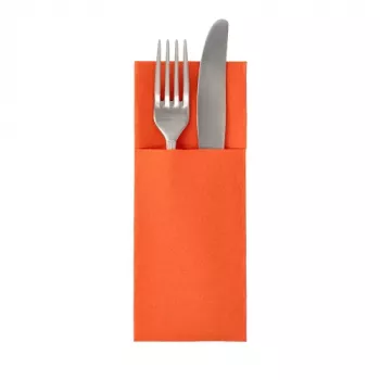 PAPSTAR ROYAL Collection žep s prtičkom v barvi Nektarine, Premium tissue, podoben blagu, 1 kos (37329)