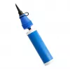 PAPSTAR ročna pumpa za balone z dvojnim hodom, modra plastika, 275 mm, 1 kos (89199)