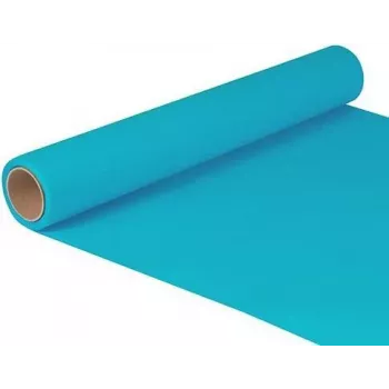 Papstar 82210 turkizna papirnata namizna tekačica v roli, 400 mm x 5 m, pravokotna