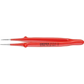 KNIPEX 92 27 62 VDE precizna pinceta, ostro fino konico, 150 mm, izolirana 1000V