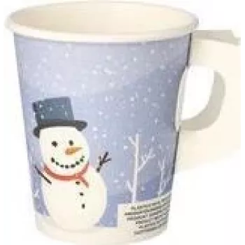 PAPSTAR 50 kozarcev za enkratno uporabo Snowtime 0,2 l (89845)