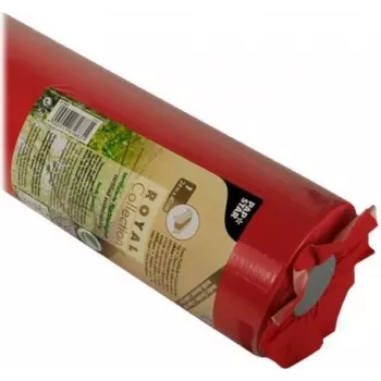 PAPSTAR ROYAL Collection rdeč namizni tekač iz tissue, 400 mm x 24 m, rola 84312