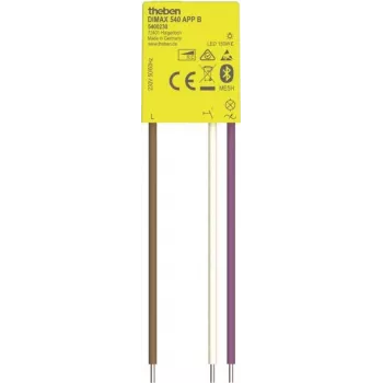 Theben mini univerzalni zatemnilnik UP DIMAX 540 APP B (5400230) - vgradni univerzalni zatemnilnik z Bluetooth
