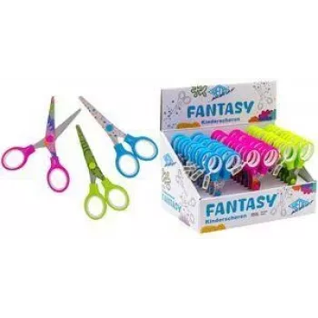 WEDO FANTASY škarje za ustvarjanje, različni dizajni, za desničarje, nerjavno jeklo, 30-kosni display 73599
