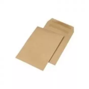 MAILmedia C4 samolepilne ovojnice iz kraft papirja, rjave, 110 g/m², 19,2 g, brez okna (38140/7)