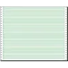 SIGEL 12370 neskončni papir, posamezna perforacija, zelene črte, 305 x 375 mm, 60 g/m², 2000 listov