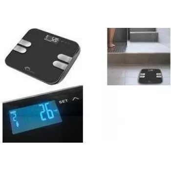Little Balance Body Wave digitalna tehtnica za analizo telesa, črna (LB 8210)