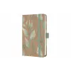 SIGEL tedenski planer Pure Sparkle Leaves Pflanze 2026 večbarvni - A6 (J6802)