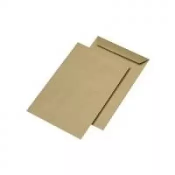 MAILmedia 301017 pošiljna ovojnica E4, brez okna, mokro lepljenje, rjava, 130 g/m²