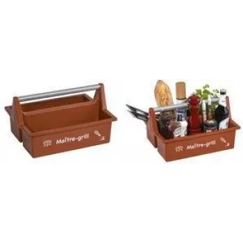 allit McPlus Carry Maître-grill torba za prenašanje, rjava 8500908001
