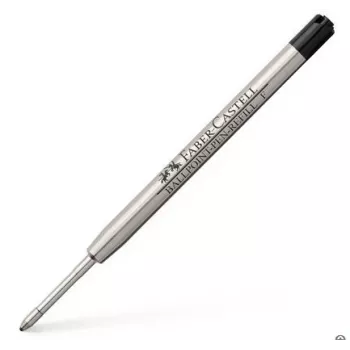 FABER-CASTELL kemični svinčnik z debelo mino F, črn, jeklena konica, za kopije – 1 kos (148744)