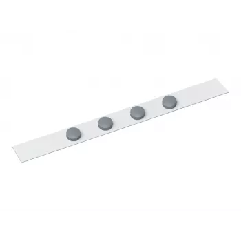 MAUL magnetna letvica 6207202 bela 100 cm
