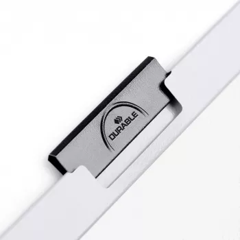 DURABLE DURACLIP 60 A4 mapa s sponko črna (paket 25) 220902