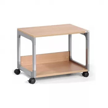 DURABLE SYSTEM 48 večnamenski servisni voziček, 3 police, svetlo siv, 600 x 480 x 900 mm, 120 kg skupne obremenitve 3710124
