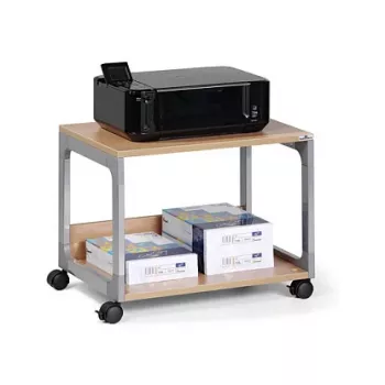 DURABLE SYSTEM 48 večnamenski servisni voziček, 3 police, svetlo siv, 600 x 480 x 900 mm, 120 kg skupne obremenitve 3710124