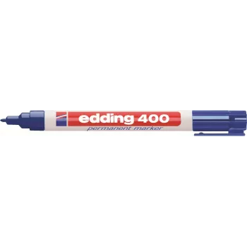 Edding 400 set trajnih markerjev 4-400-4-1999, črna/rdeča/modra/zelena, vodoodporen