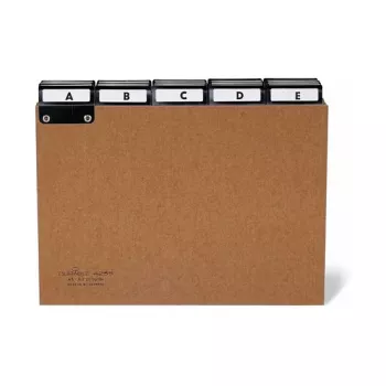DURABLE ločevalniki A5 5/5-delni A-Z prikovani prešpan 1 kos 425511