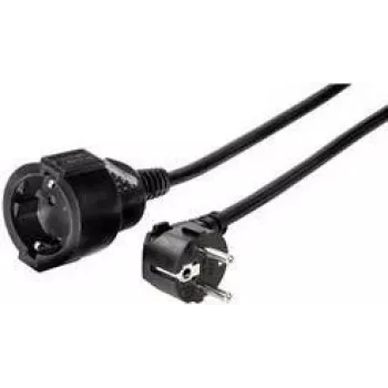 e+p SV 32 podaljševalni kabel 3m črn Schuko 1 vtičnica 16A