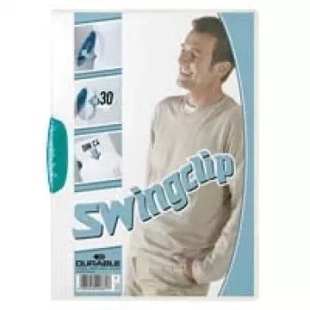DURABLE SWINGCLIP 30 A4 mapa s sponko prozoren (paket 25 kosov) 226014