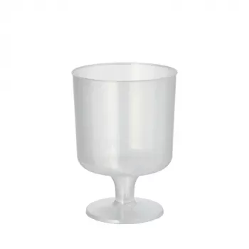 PAPSTAR večkratni kozarec za rdeče vino PP, 0,2 L, prosojen, paket 10 kosov, polipropilen, premer: 72 mm, višina: 100 mm – 1 kos (89728)
